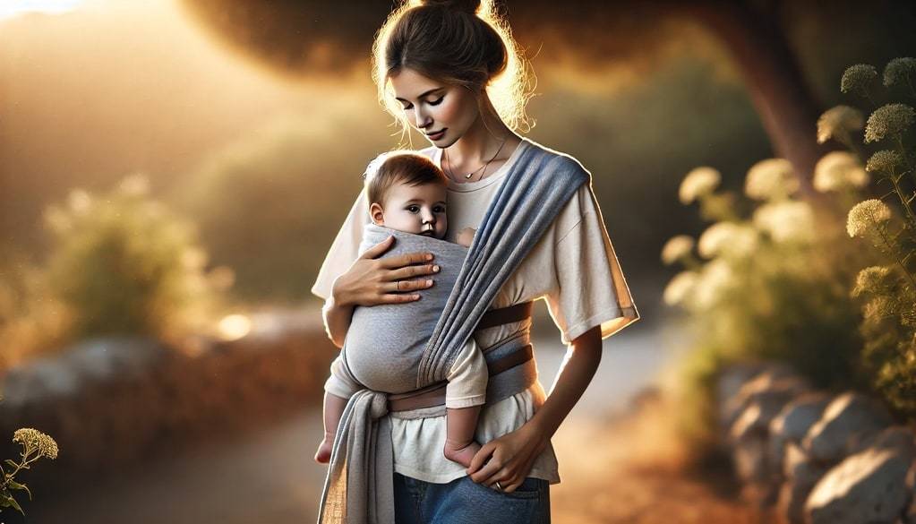 Avantages d'une écharpe sling pour les premiers mois de bébé